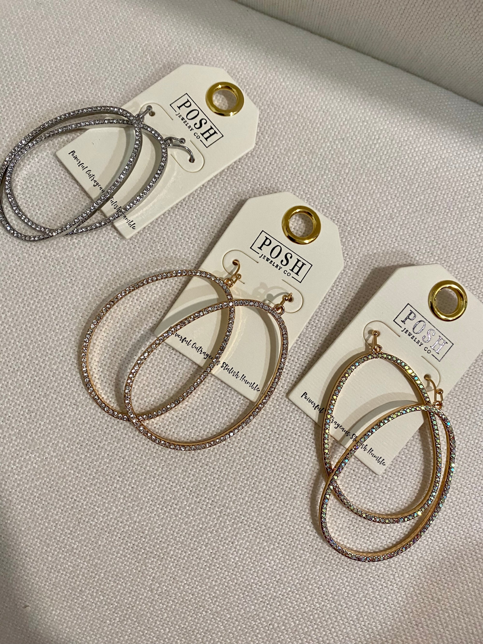 Luxe Oval Earrings