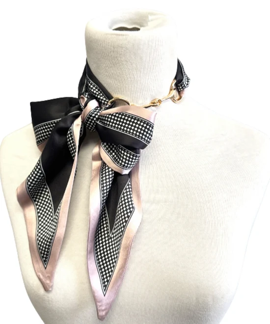 Smith Scarf & Buckle Necklace