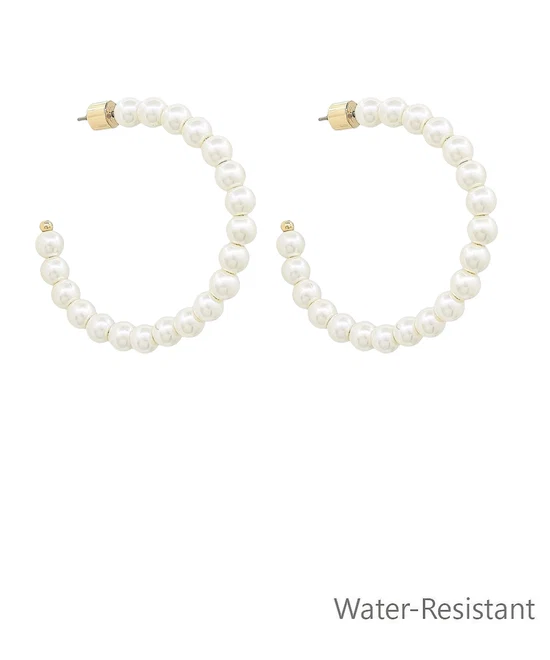 Lucinda Pearl Hoops