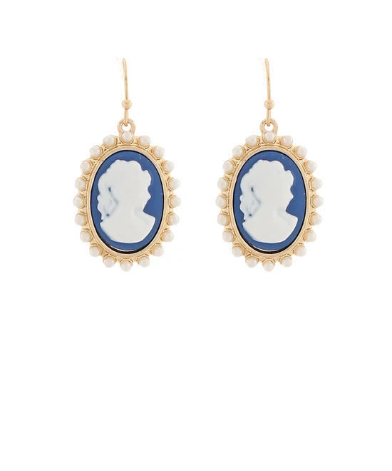 Katherine Cameo Earrings
