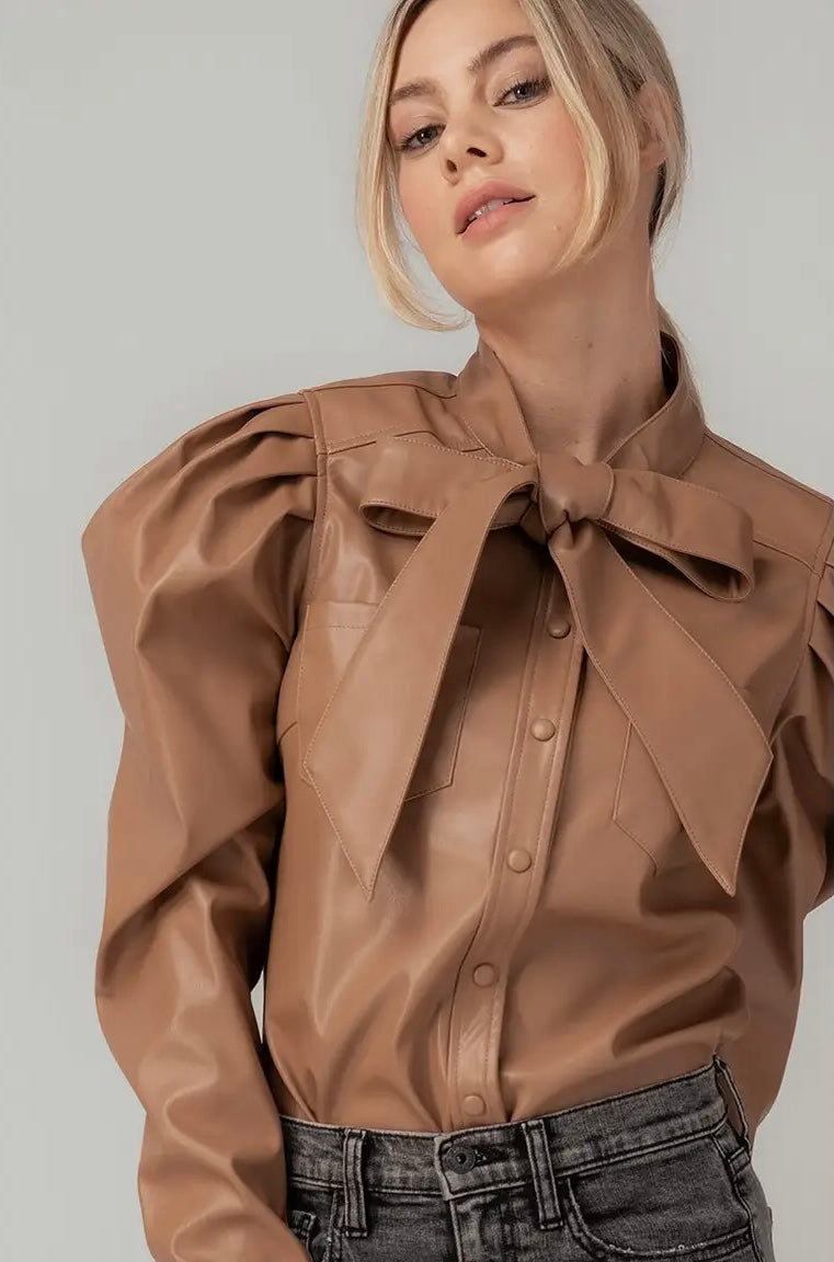 Here Faux The Leather