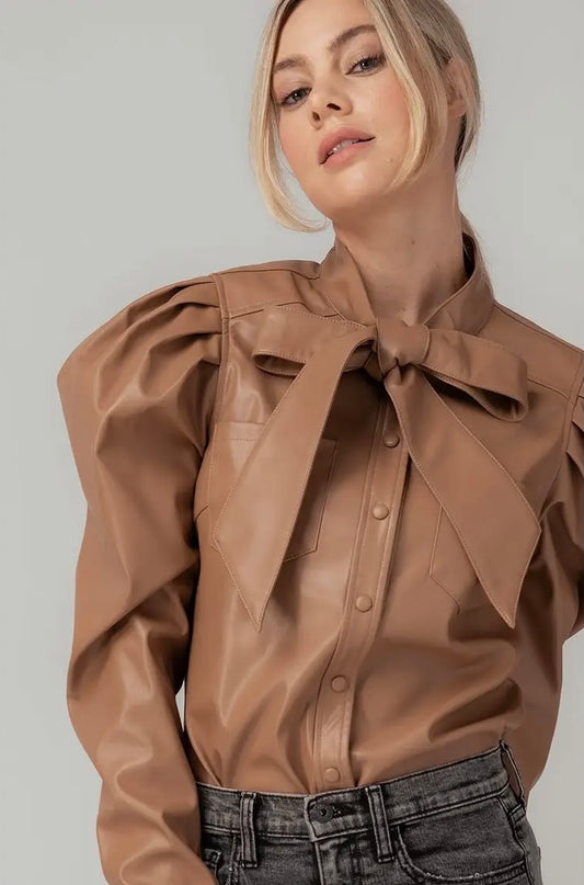 Here Faux The Leather