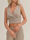 Novella Tie Back Crop